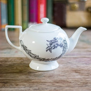 Rare Tea Bone China Leaf Teapot